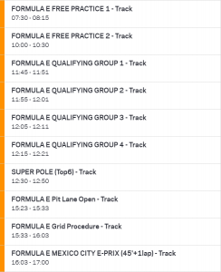 Formula-E_2019_R4_Mexico_schedule