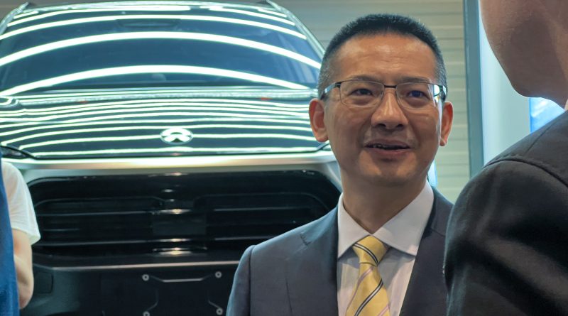 Csin Li-hung, a NIO Co. Ltd. társalapítója és elnöke