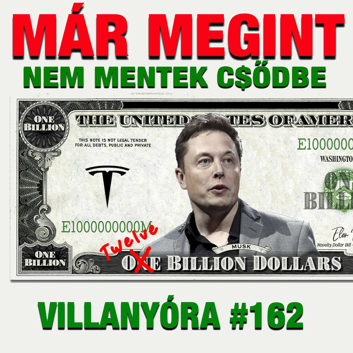 Villanyóra #162 - Már megint nem mentek csődbe episode artwork
