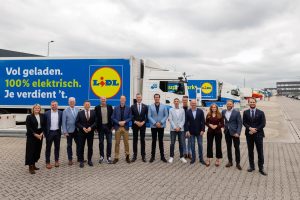 Lidl logisztika elektromos kamionok