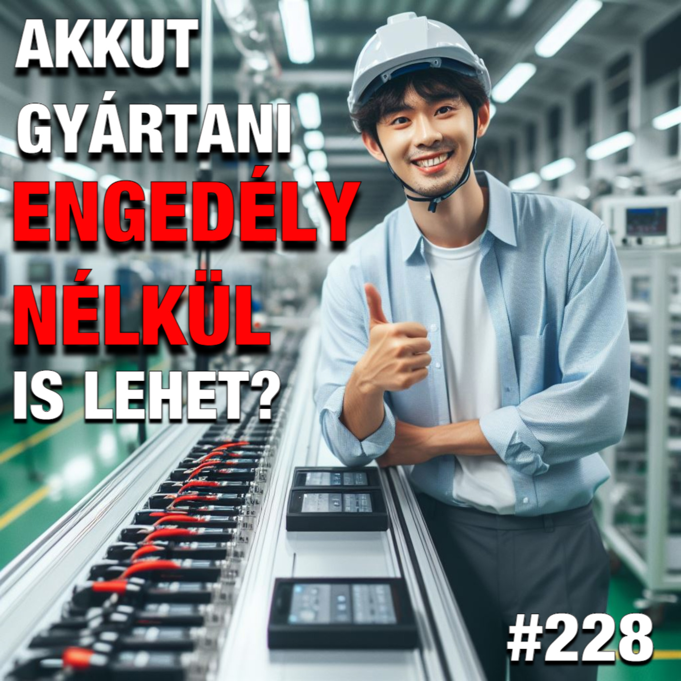 Villanyóra #228 - Akkut gyártani engedély nélkül is lehet?