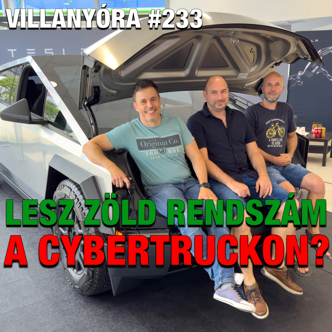 Villanyóra #233 - Lesz zöld rendszám a Cybertruckon?