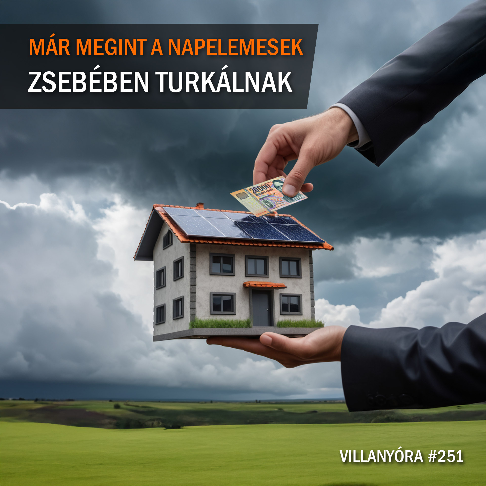 Villanyóra #251 - Már megint a napelemesek zsebében turkálnak