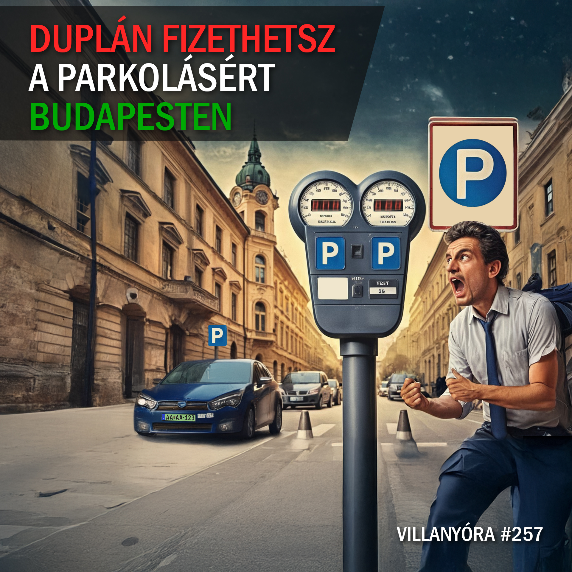 Villanyóra #257 - Eldöntötték: duplán fizethetsz a parkolásért Budapesten