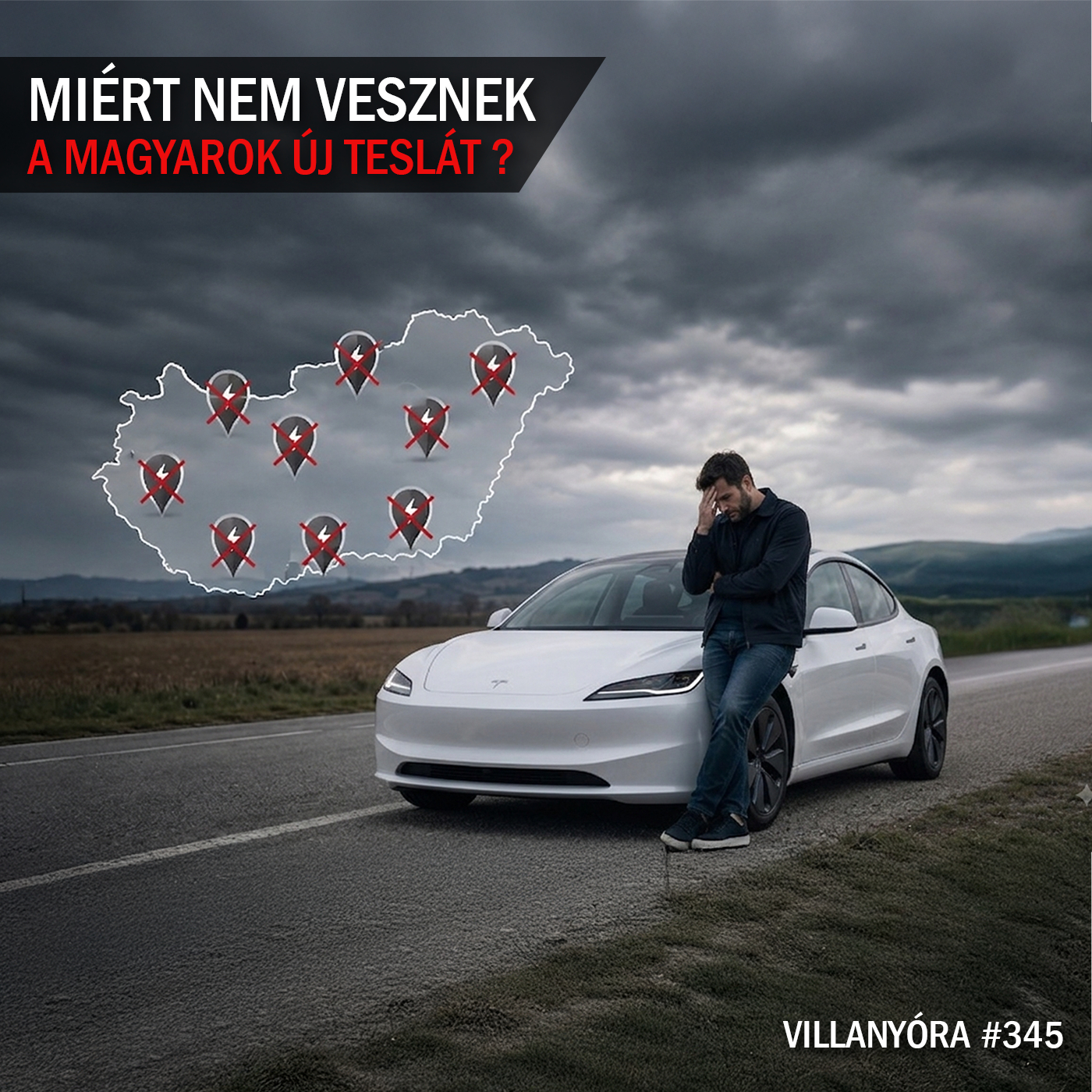 Villanyóra #345 - Miért nem vesznek a magyarok új Teslát?